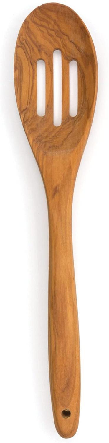 Spoon Slotted Olive Wood