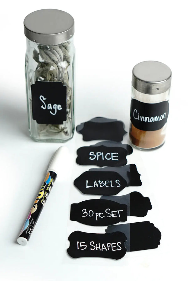 RSVP Reusable Spice Labels