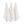 Load image into Gallery viewer, RSVP Reverse Terry Towel Set of 3 - White
