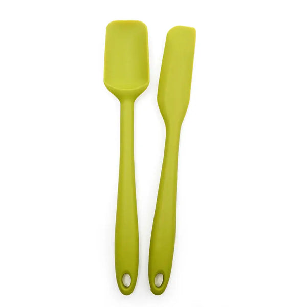 RSVP Silicone Mini 2pc Spatula Set - Green