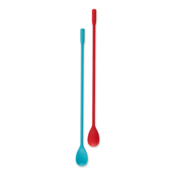 RSVP Silicone Stir Spoons Set of 2