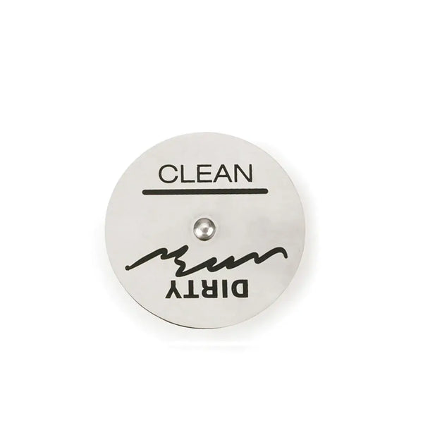 RSVP Stainless Steel "Clean/Dirty" Dishwasher Magnet