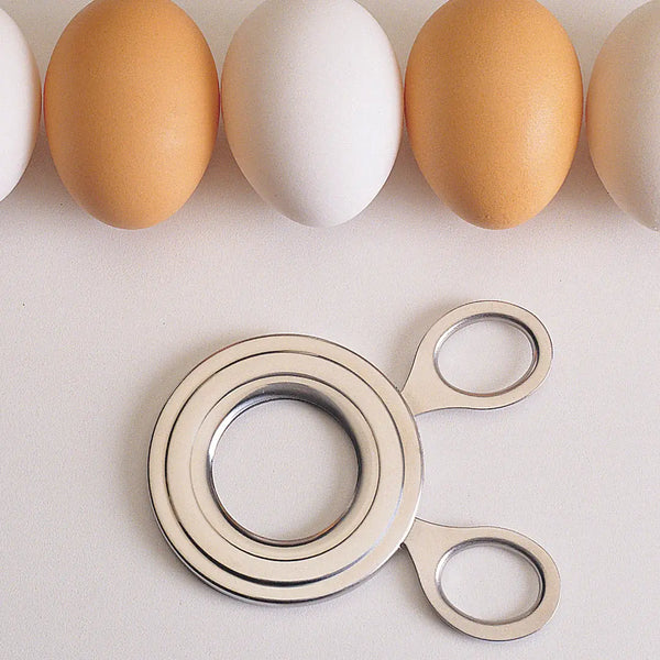 RSVP Stainless Steel Egg Topper