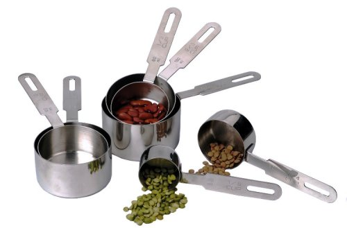 RSVP Stainless Steel 7pc Measuring Cup Set