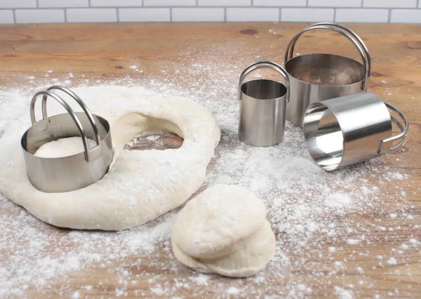RSVP Stainless Steel Set of 4 Biscuit Cutters - Round
