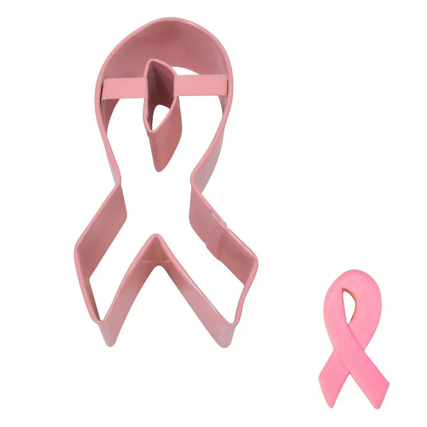 R&M Cookie Cutter - Awareness Ribbon Pink 3.75"
