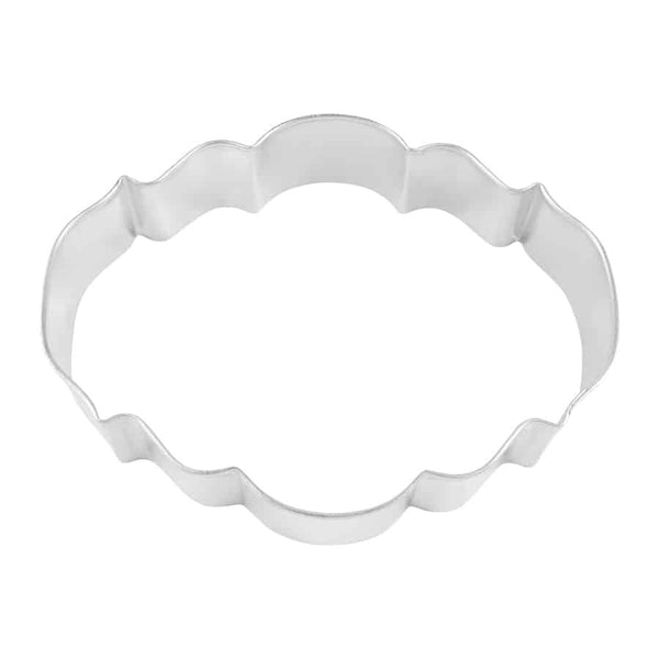 R&M Cookie Cutter - Elegant Plaque (Rounded) 4.25"