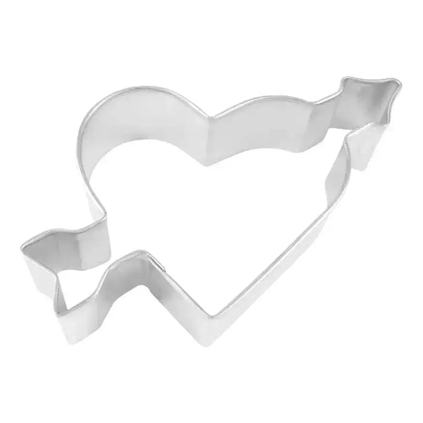 R&M Cookie Cutter - Heart with Arrow 4”