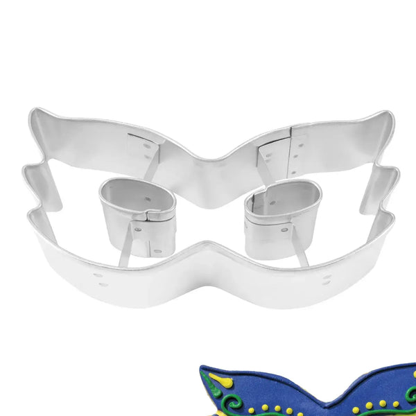 R&M Cookie Cutter - Mardi Gras Mask 4"
