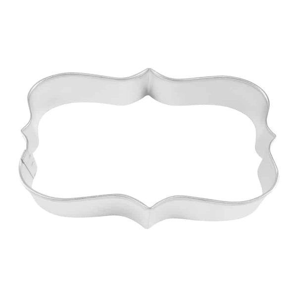 R&M Cookie Cutter - Rectangular Plaque 4.25"