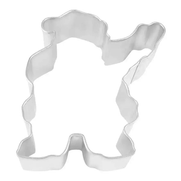 R&M Cookie Cutter - Santa Waving 4"