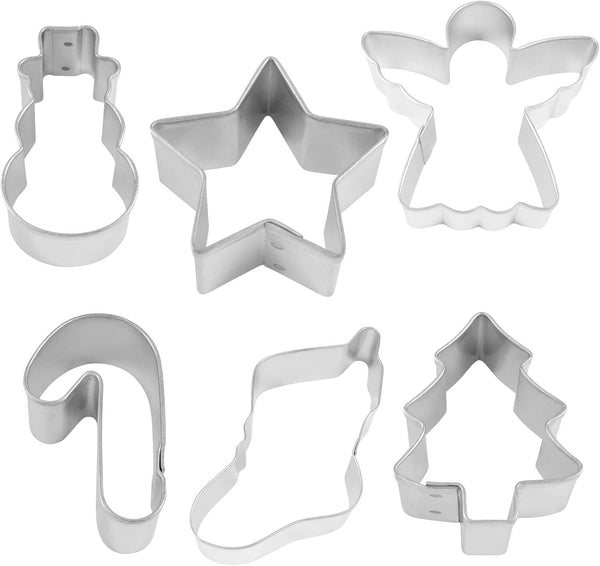 R&M Mini Christmas 6pc Cookie Cutter set