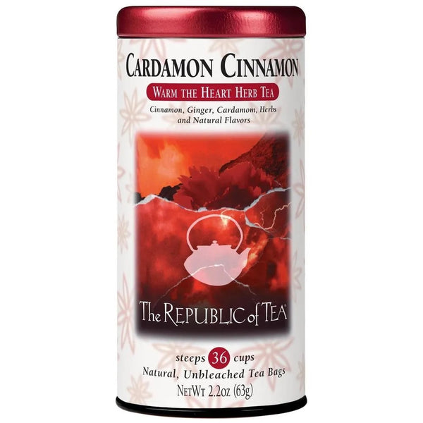 Republic of Tea Bags - Cardamon Cinnamon Herb Tea