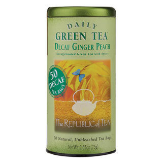 Republic of Tea Bags - Ginger Peach Green Tea