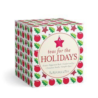 Republic of Tea Bags - Holiday Tea Assortment Cube