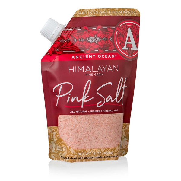 Himalayan Fine Grain Salt Ancient Ocean 16oz Pouch