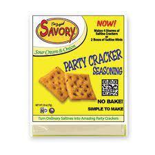 Savory Cracker Sour Cream Seas oning Mix