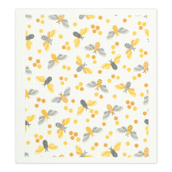 Mu Kitchen Designer Swedish Sponge Cloth - Bee