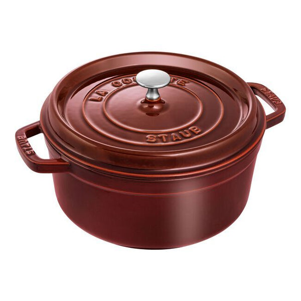 Staub 4qt Round Dutch Oven - Grenadine