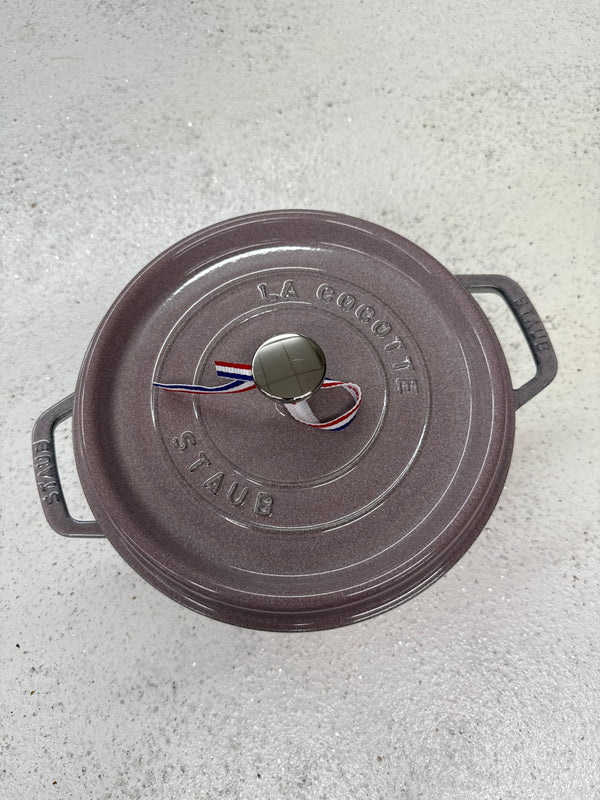 Staub Cast Iron 4qt Round Dutch Oven - Cherry Blossom/Lilac