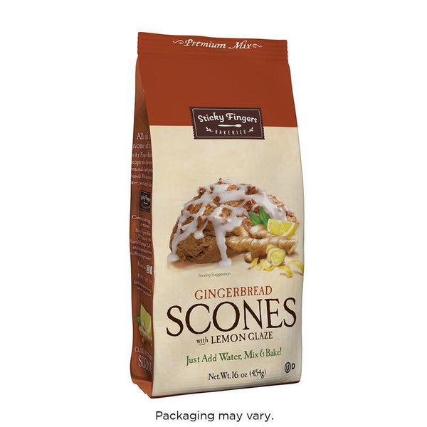 Scone Mix Gingerbread ww/ Lemon Glaze