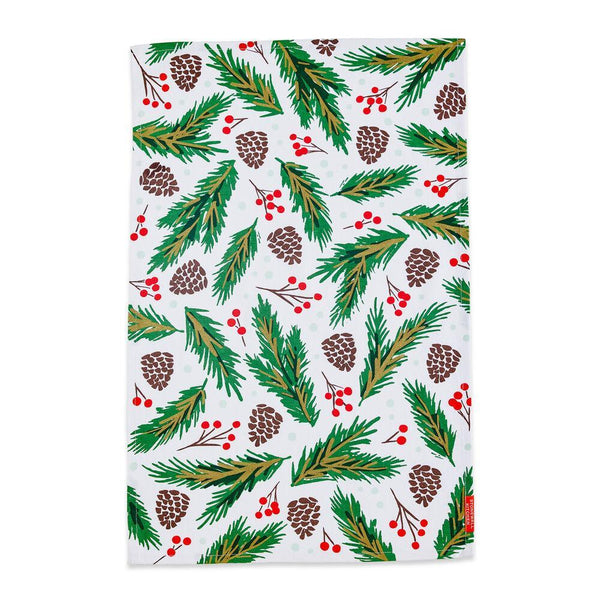 Stonewall Kitchen Tea Towel - Boughs and Berries