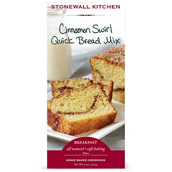 Stonewall Kitchen Cinnamon Swirl Quick Bread Mix