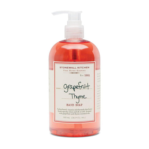 Stonewall Kitchen Hand Soap - Grapefruit Thyme