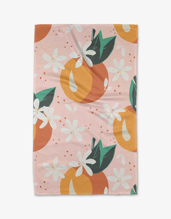 Geometry House Tea Towel - Just Peachy