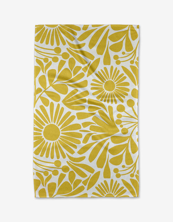 Geometry House Tea Towel -  Sunlit Blooms