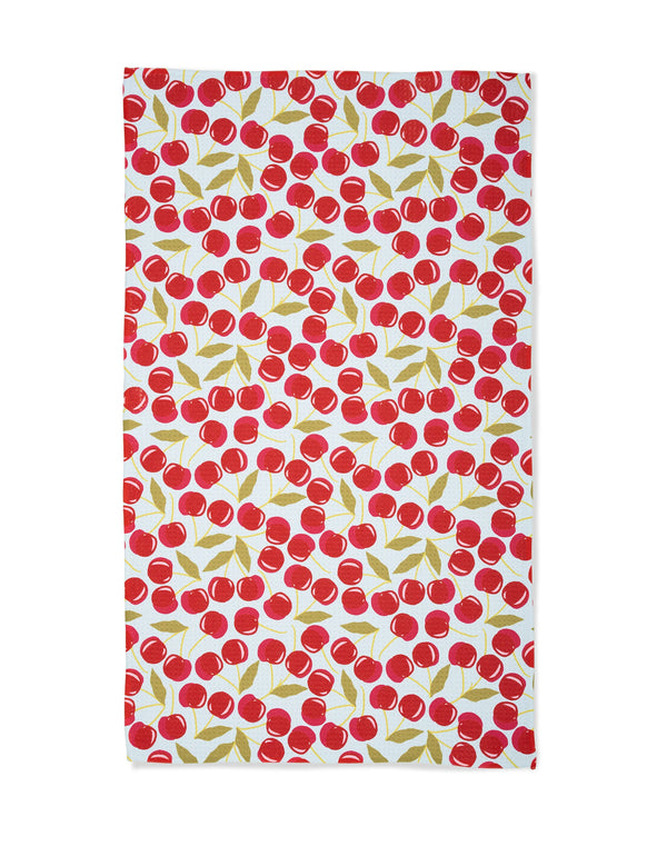 Geometry House Tea Towel - Sweet Cherry