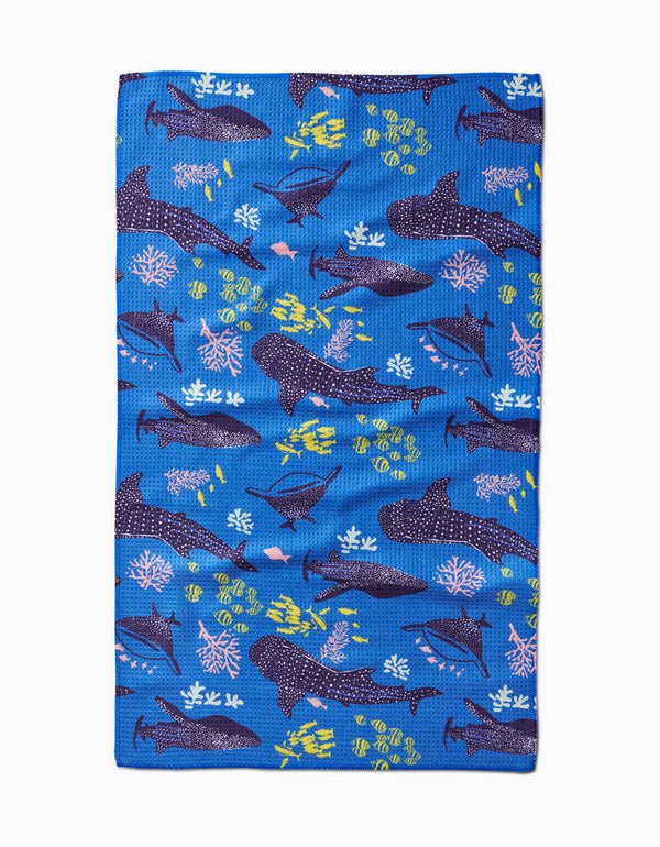 Geometry House Tea Towel Whale Shark