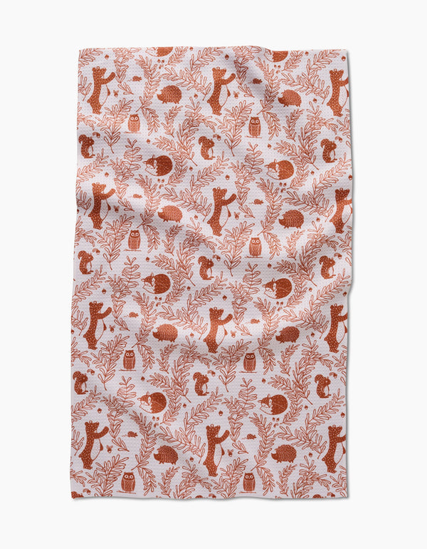 Geometry House Tea Towel - Whimsical Woodland