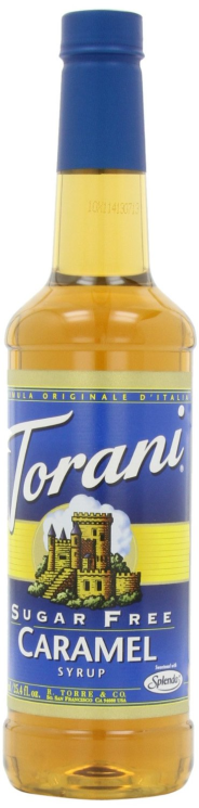 TORANI 25OZ S/F CARAMEL