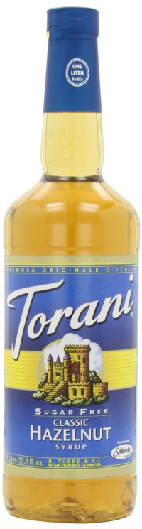 TORANI 25OZ S/F HAZELNUT