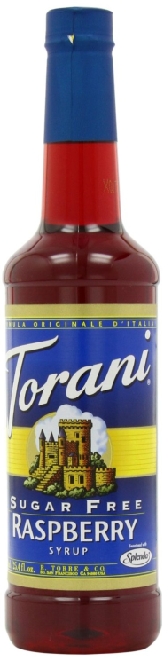 Torani Sugar Free 12oz Syrup - Raspberry