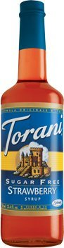 TORANI 25OZ S/F STRAWBERRY