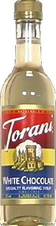 TORANI 12OZ WHITE CHOC