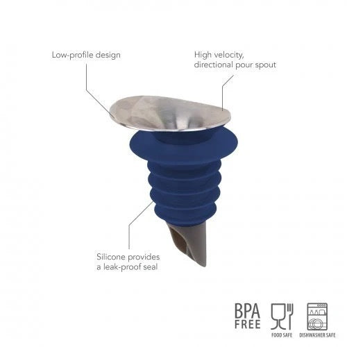 Tovolo Silicone and Stainless Steel Sleek Spout
