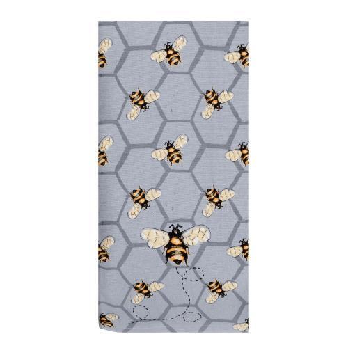 Kay Dee Towel Terry Bee Grey