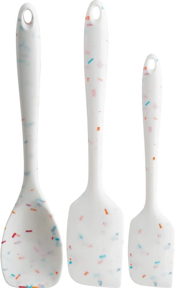 Trudeau Spatulas Confetti Set/ 3 Silicone
