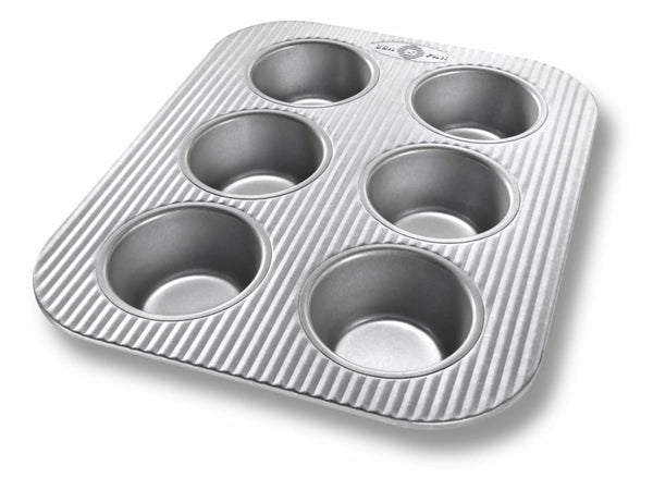 USA Pan Nonstick 6 Cup Muffin Pan