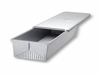 USA Pan Nonstick Pullman 9" X 4" Loaf Pan W/ Cover