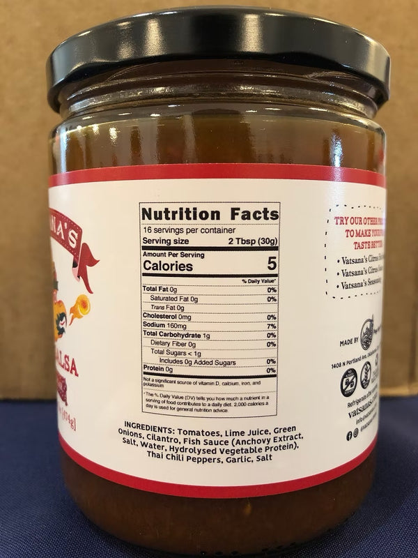 Vatsana's "No Vinegar" Spicy Salsa