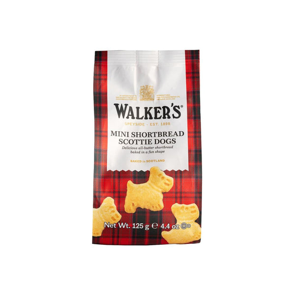 Walker's Shortbread Mini Scottie Dogs 4.4oz Bag