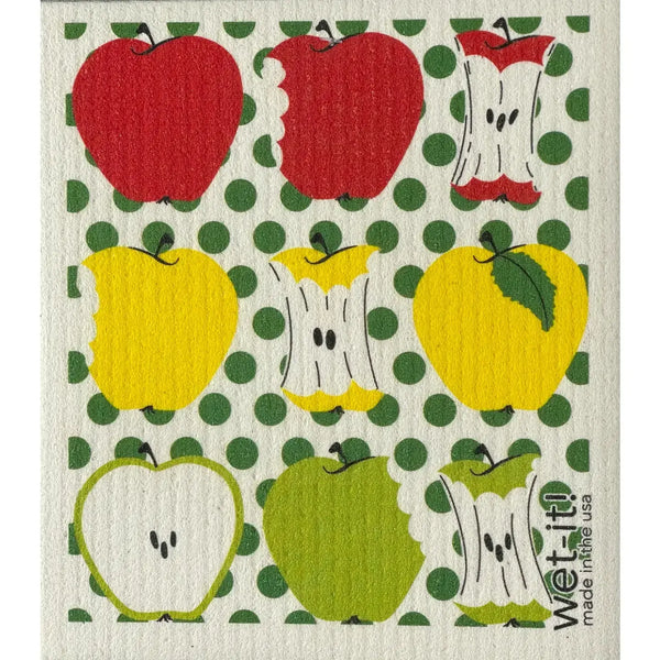 Wet-it Swedish Dish Cloth - Apple Slices