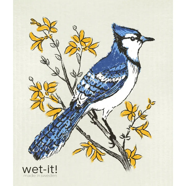Wet-it Swedish Dish Cloth - Blue Jay