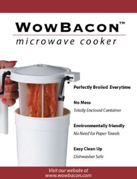 Wow Bacon Cooker Microwave New & Improved P9 Model