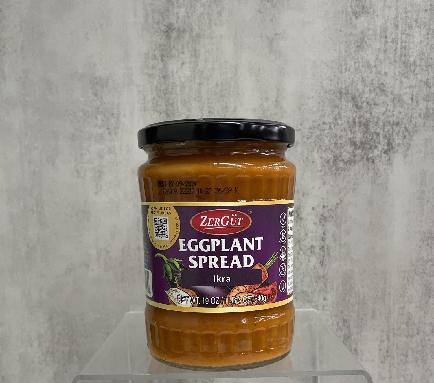 Zergut Ikra Spread (Eggplant Caviar) the international pantry