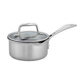 Zwilling Clad CFX Stainless Steel Ceramic Nonstick 1qt Sauce Pan